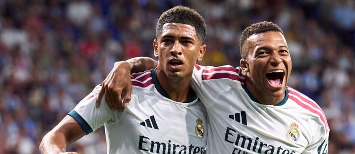 Mbappé liderem, Bellingham tuż za nim. Liczby piłkarzy Realu robią wrażenie